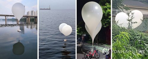 N. Korea sends some 310 trash-carrying balloons in latest launch: Seoul military