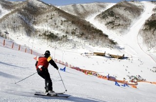 "겨울아, 반갑다" 온화한 12월 첫날 스키장·축제장 북적