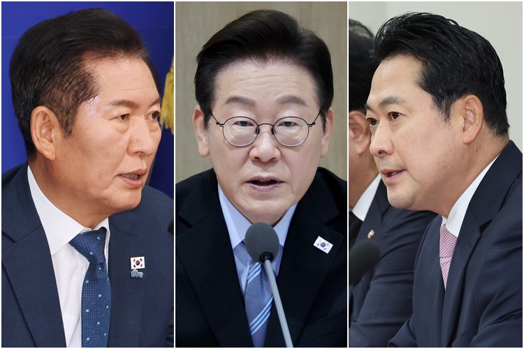 李대통령-여야 대표 첫 회동 의제는…"개혁동참" vs "입법독주"