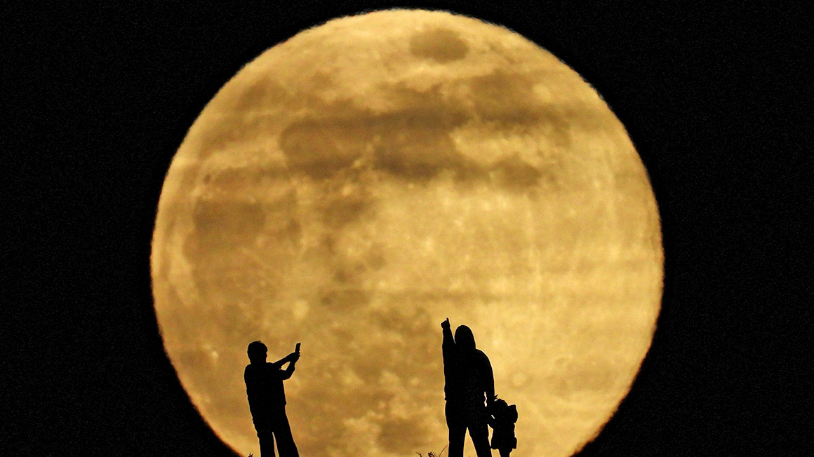 '올해 마지막 보름달'…세계 곳곳 환하게 비춘 콜드문